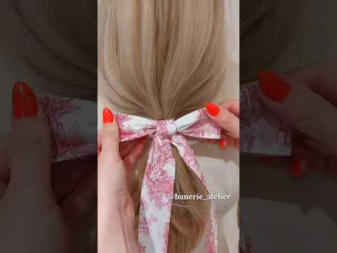 КАК ЗАВЯЗАТЬ БАНТ 