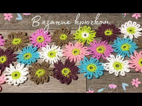 ❗️Легкий цветочный узор крючком ❗️Легкий цветочный узор крючком