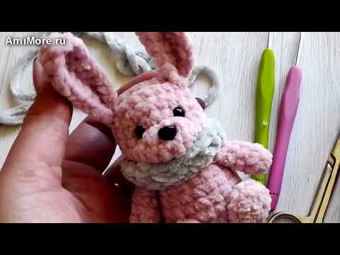 Амигуруми: схема Мини зайка | Игрушки вязаные крючком - Free crochet patterns. Амигуруми: схема Мини зайка | Игрушки вязаные крючком - Free crochet patterns.