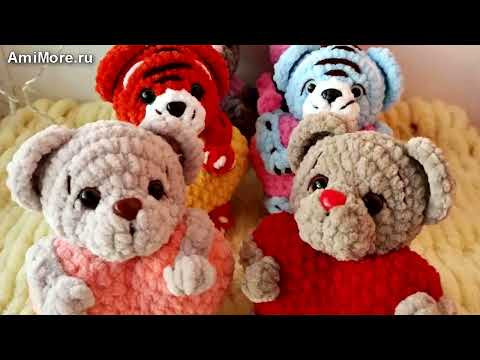 Амигуруми: схема Валентинки. Игрушки вязаные крючком - Free crochet patterns.