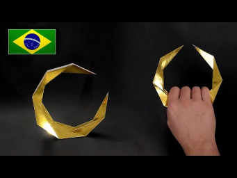 Como fazer uma LUA de papel 3D