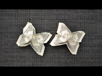 My MONEY BUTTERFLY | Dollar Origami | Animals and Birds | Tutorial DIY by NProkuda