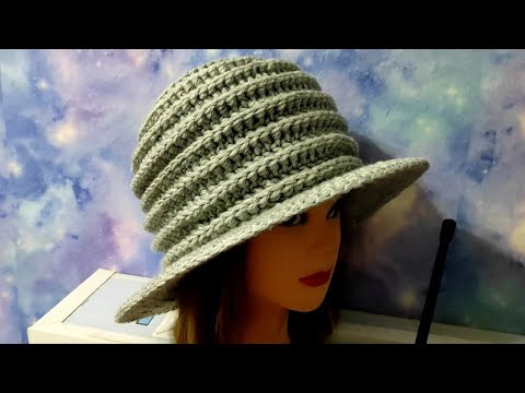 ШЛЯПКА КРЮЧКОМ. Подробное видео для начинающих. ШЛЯПКА КРЮЧКОМ. Подробное видео для начинающих.