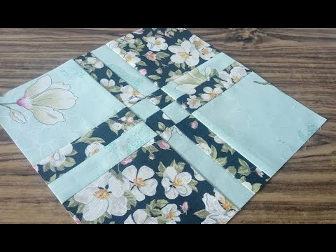 Удивитесь, как просто шьется этот блок. Patchwork для начинающих