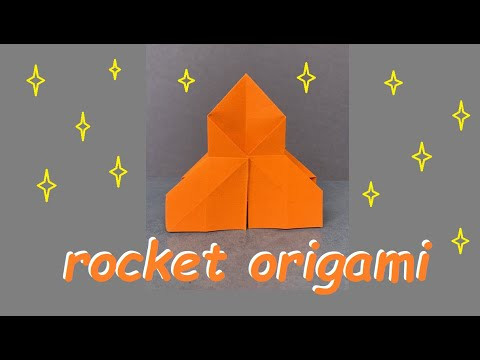 Rocket paper origami | Ракета из бумаги оригами Rocket paper origami | Ракета из бумаги оригами