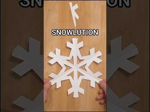 PAPER SNOWFLAKE SNOWLUTION TUTORIAL | TOP CHRISTMAS DECOR IDEAS INCLART #coolidea PAPER SNOWFLAKE SNOWLUTION TUTORIAL | TOP CHRISTMAS DECOR IDEAS INCLART #coolidea