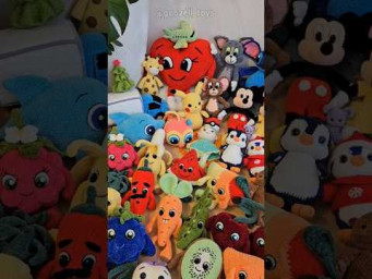 Вязаные игрушки по схеме @goozell_toys /Crochet toys patterns by @goozell_toys