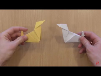 Утка из бумаги, Paper duck