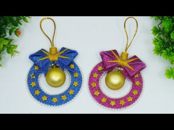 Easy Foam Sheets Ornaments Tutorial 