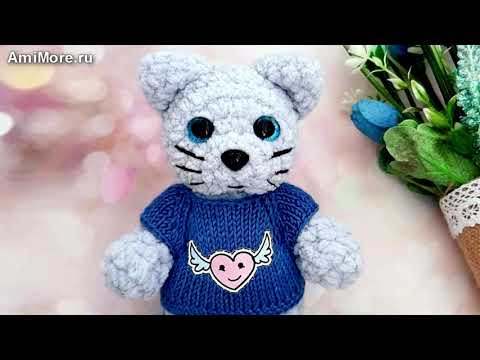Амигуруми: схема Котик. Игрушки вязаные крючком - Free crochet patterns. Амигуруми: схема Котик. Игрушки вязаные крючком - Free crochet patterns.