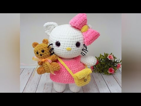 МК HELLO KITTY И МИНИ-МИШКА ❤ 4-Я ЧАСТЬ (бантик, платье, сумочка)) МК HELLO KITTY И МИНИ-МИШКА ❤ 4-Я ЧАСТЬ (бантик, платье, сумочка))