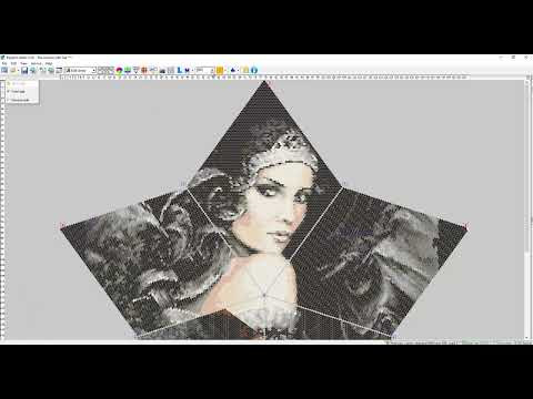 Import different pictures on different rays of peyte star https://bead-n-stitch.com/peyote-star/ Import different pictures on different rays of peyte star https://bead-n-stitch.com/peyote-star/
