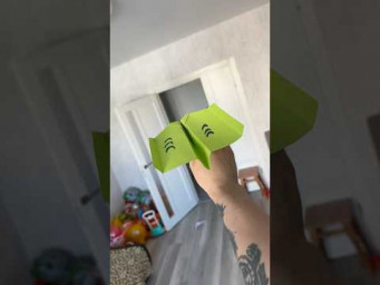 My Rent&rsquo;s Late but My Plane&rsquo;s Breaking Records &mdash; 245ft #airplane #diy #papercraft #origami