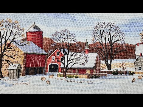 #4 Влог вышивальщицы / Dimensions - Scenic Farm 03841 / Золотые ручки Бисер #4 Влог вышивальщицы / Dimensions - Scenic Farm 03841 / Золотые ручки Бисер