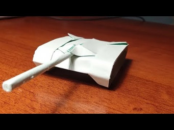 WOT такой танк из бумаги. ПТ-САУ Е 25. Блоха. DIY из бумаги А4.