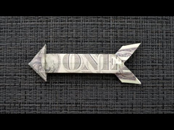 Cool MONEY ARROW | Dollar Origami | Tutorial DIY by NProkuda