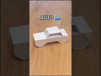HOW TO MAKE EASY AUTO ORIGAMI INSTRUCTION | DIY CAR STEP BY STEP PAPERCRAFT INCL ART
