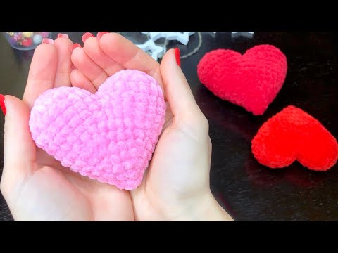 Вязаное сердце крючком за 20 минут ❤️ Мастер-класс / Красиво и легко ✨ Вязаное сердце крючком за 20 минут ❤️ Мастер-класс / Красиво и легко ✨