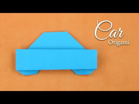 Super Easy Paper Car Origami for Beginners | あわせ おりがみ 車 Super Easy Paper Car Origami for Beginners | あわせ おりがみ 車