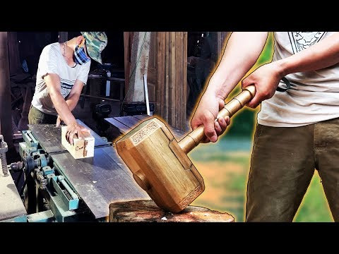 Деревянные поделки - сделать Thor Miljoner Деревянная версия