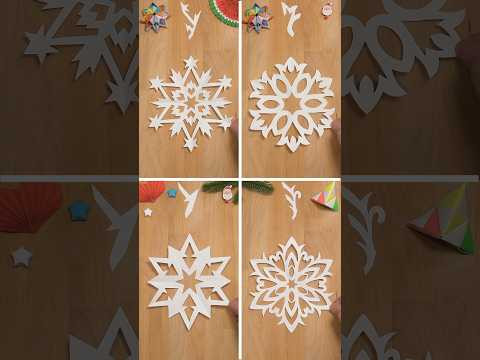 SNOWFLAKE ❄️ EASY CHRISTMAS DIY PAPERCRAFT | INCLART #cristmasdecor #diy SNOWFLAKE ❄️ EASY CHRISTMAS DIY PAPERCRAFT | INCLART #cristmasdecor #diy