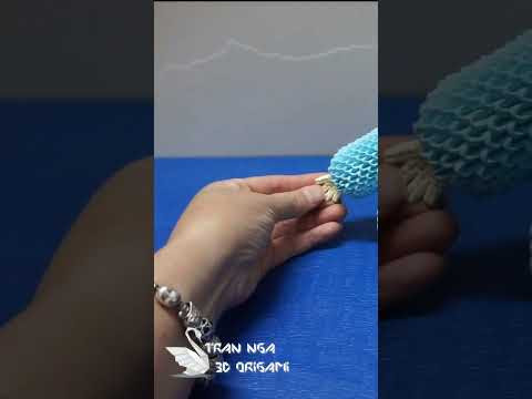 paper  stuff the monster labubu making | 3d origami labubu #diy #trannga3dorigami