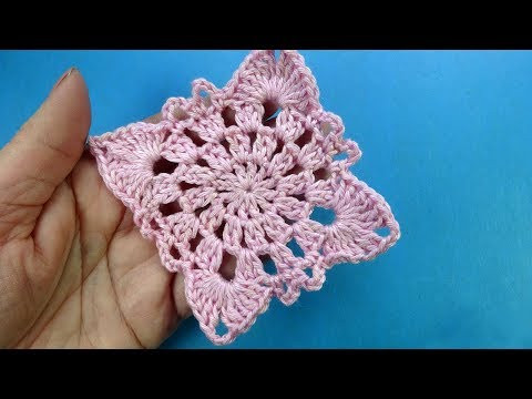ЧУДЕСНЫЙ квадрат крючком crochet square Урок 385 ЧУДЕСНЫЙ квадрат крючком crochet square Урок 385