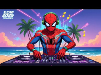 Tropical EDM Summer Mix 2025 | House, Chillout, Running, Gym, Chill Songs, Happy Music