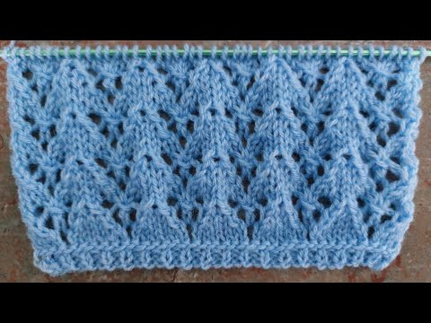Самый нежный ажурный узор спицами для джемпера, нарядной блузы, топа, маечки. Самый нежный ажурный узор спицами для джемпера, нарядной блузы, топа, маечки.