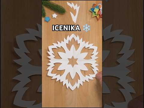 DIY PRESENT ICENIKA SNOWFLAKE STEP BY STEP | CAPTIVATING BEST SCHOOL PROJECT INCL ART #paper DIY PRESENT ICENIKA SNOWFLAKE STEP BY STEP | CAPTIVATING BEST SCHOOL PROJECT INCL ART #paper