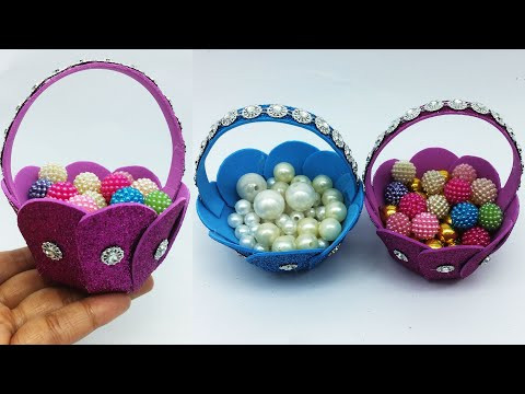 Handbag Cutting And Making | How To Make Gift Bag? School Hacks | Easy Foam Craft Ideas Handbag Cutting And Making | How To Make Gift Bag? School Hacks | Easy Foam Craft Ideas