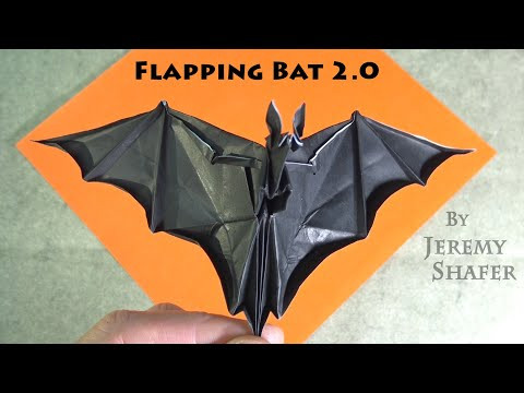 Origami Flapping Bat 2.0 Origami Flapping Bat 2.0