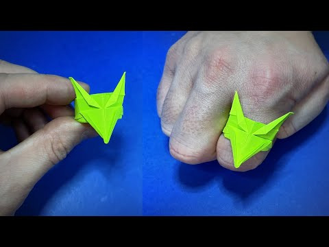 Origami Dragon Ring | How to Make a Paper Dragon Ring Origami Dragon Ring | How to Make a Paper Dragon Ring