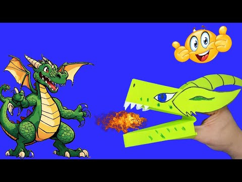 Amazing Paper Dragon Puppet Will Really Surprise You