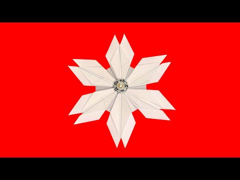 Цветок из бумаги, поделки оригами к 8 марта Цветок из бумаги, поделки оригами к 8 марта