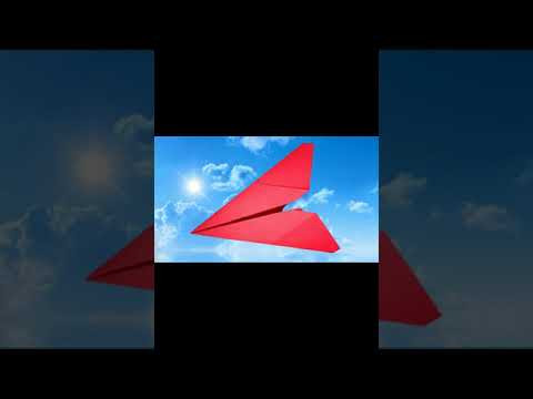 Как сделать бумажный самолетик из листа А4 #shorts Как сделать бумажный самолетик из листа А4 #shorts
