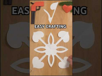 EASY CRAFTING TUTORIAL | MAGIC PAPER SNOWFLAKE FOR CHRISTMAS DECOR INCL ART