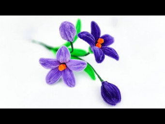Easy DIY Pipe Cleaner Flowers 