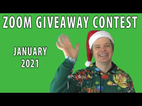 Zoom Giveaway Contest January 2021 Zoom Giveaway Contest January 2021