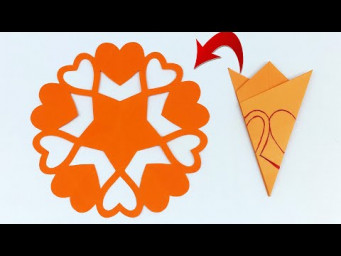 Easy Paper Cutting Snowflakes