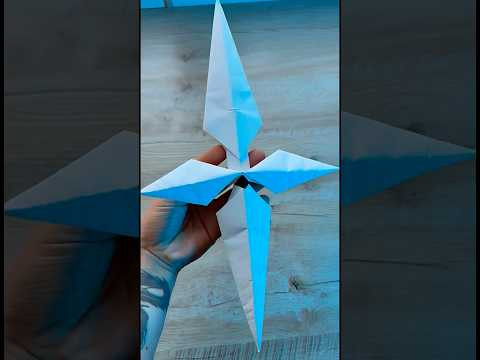 Cool DIY Paper Double-Sided Kunai Knife: Make Dual Ninja Weapon for Epic School Crafts and Battles!