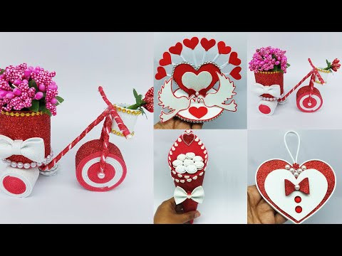 Beautiful Gift Ideas - Showpiece Making Easy Tutorial at Home - DIY Foam Sheet Crafts Beautiful Gift Ideas - Showpiece Making Easy Tutorial at Home - DIY Foam Sheet Crafts