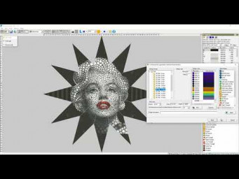 Peyote Star marks in Peyote Creator software https://bead-n-stitch.com/peyote-star/