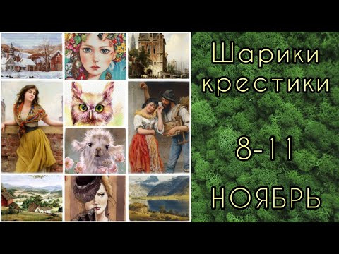 Шарики-крестики 08-11.11 // Боковая натяжка // Волнистый попугай мешает снимать видео