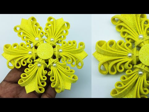 Christmas Toys 2021 | Christmas Decoration Ideas With Snowflakes | DIY Christmas Crafts