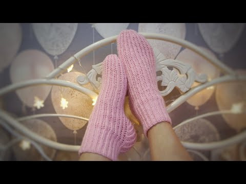 ВЯЗАНЫЕ НОСКИ КРЮЧКОМ! ОЧЕНЬ ПРОСТЫЕ! ВЯЗАНЫЕ НОСКИ КРЮЧКОМ! ОЧЕНЬ ПРОСТЫЕ!
