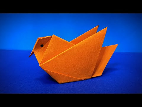 How to Make a Paper Bird | Origami Bird | Easy Origami ART Paper Crafts