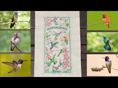Dimensions "The Hummingbird Society". От распаковки до готовой работы. Dimensions "The Hummingbird Society". От распаковки до готовой работы.