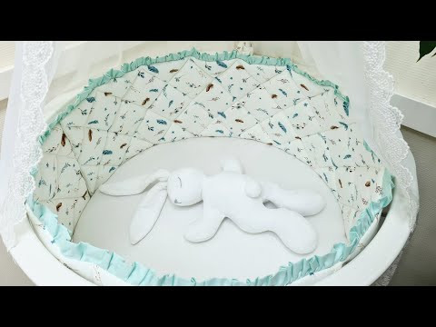 Как сшить стеганные бортики своими руками.