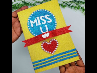 Valentine's Day Special Gift Ideas | Handmade Crad | DIY Crafts #shorts